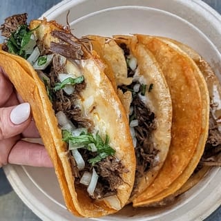 3 Birria Tacos